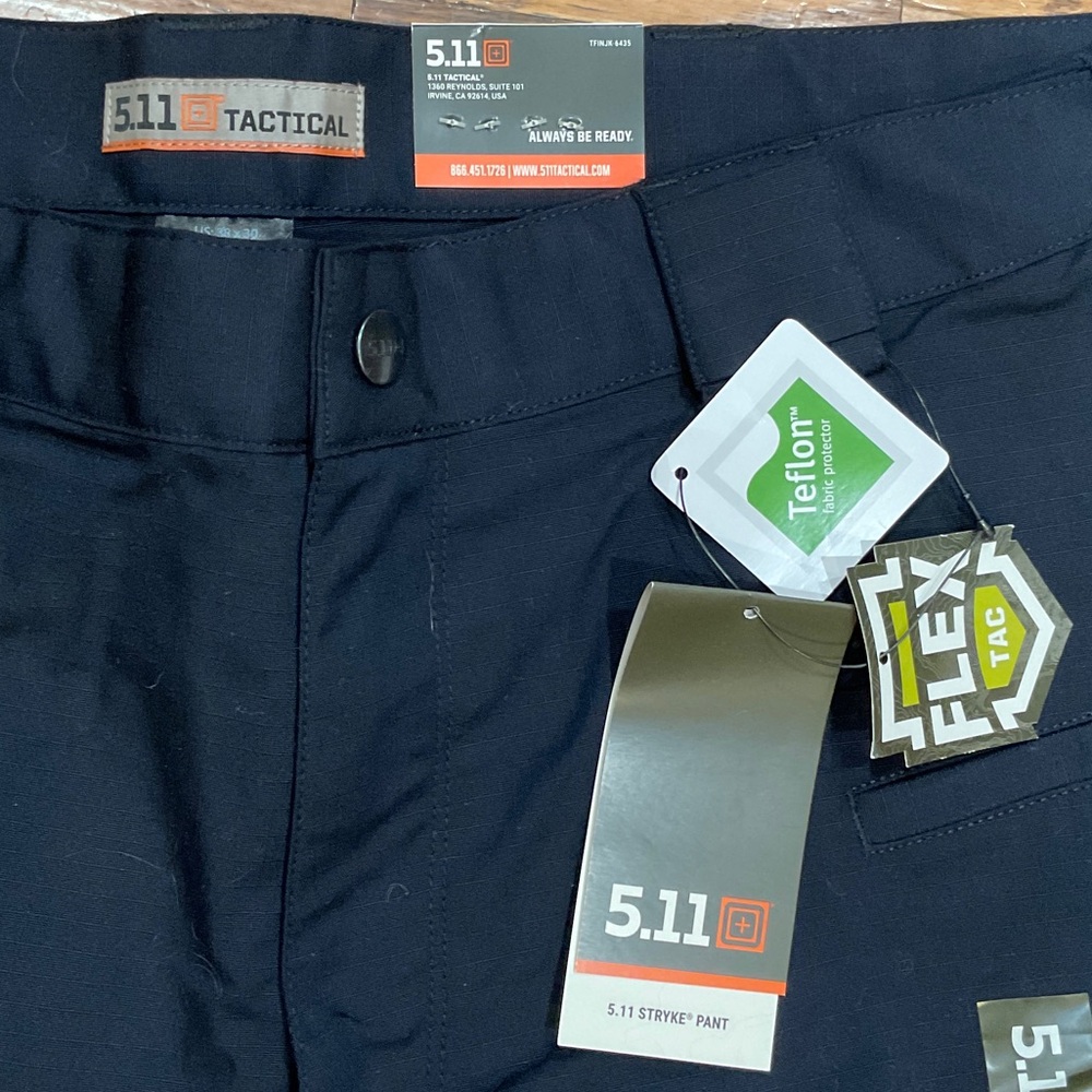 Men’s 5.11 Stryke Pants - Dark Navy - Picture 3 of 6